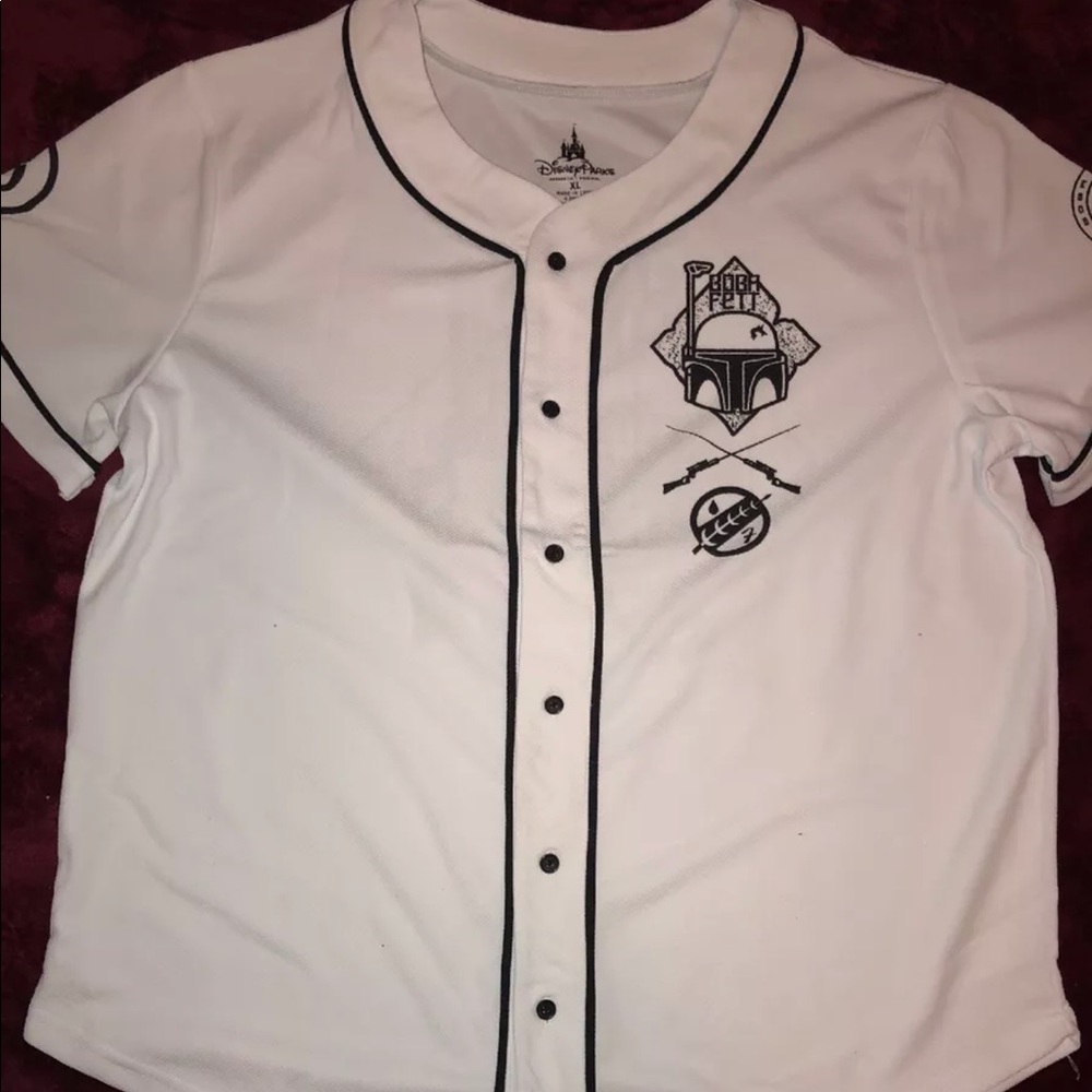 Star Wars Boba Fett Baseball Style Button Down